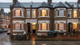 British shared house on a fully occupied rental street