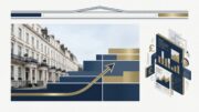 London stucco homes beside mansion tax threshold graphic