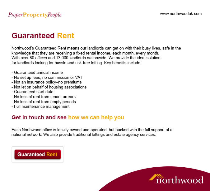 Guaranteed Rental Schemes Landlord Knowledge